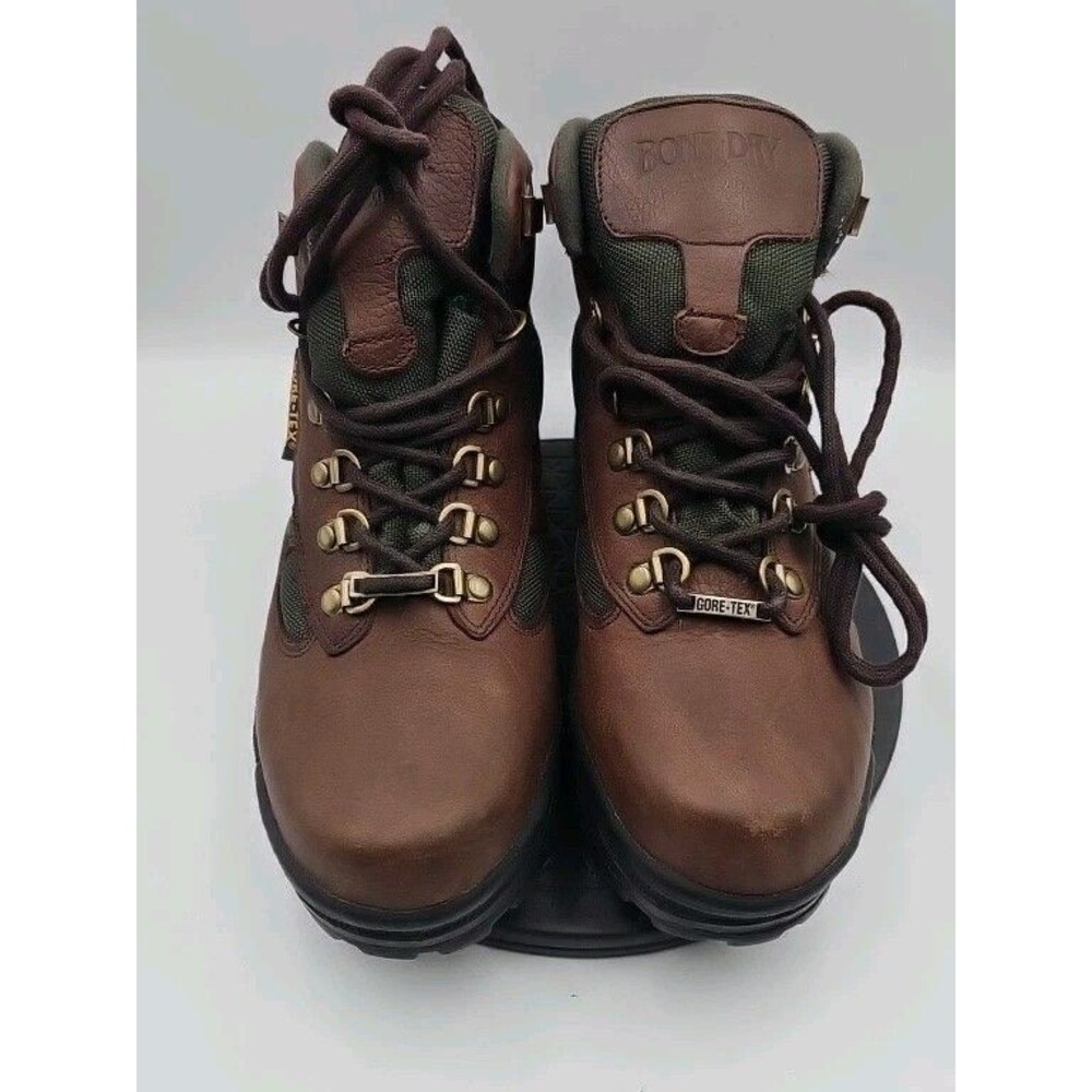 Redhead Bone Dry Women’s Hiking Ankle Boots Brown Leather Gore-Tex Size 10M